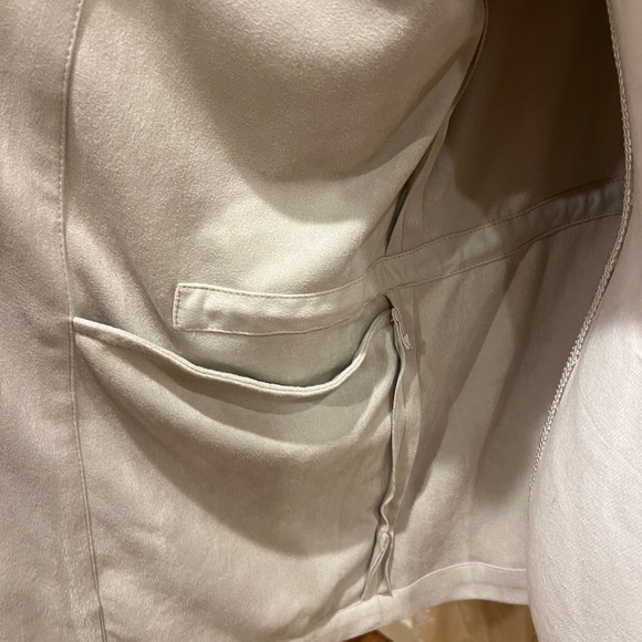 Blank NYC Off The Grid Ivory Soft Shawl Open-Front Drape Jacket NWT - Picture 6 of 8